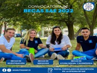 Convocatoria de becas SAE 2022